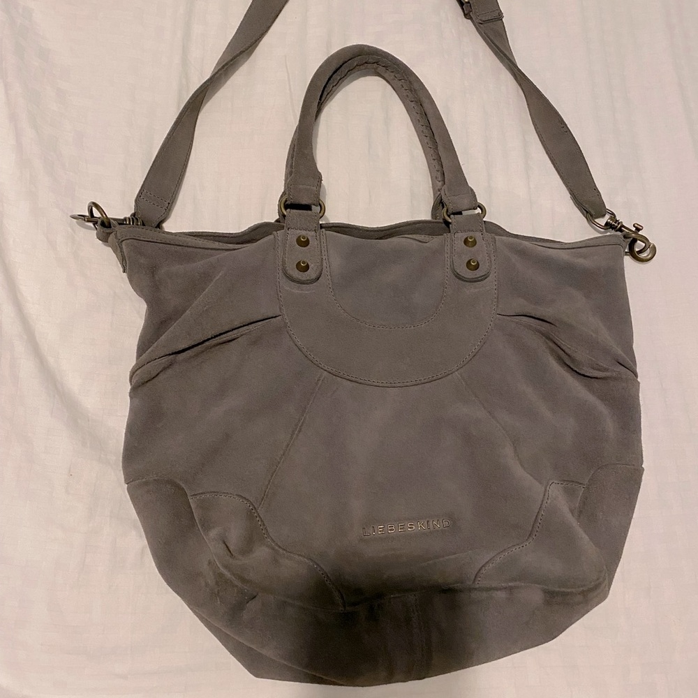Liebeskind Suede  leather Shoulder Bag